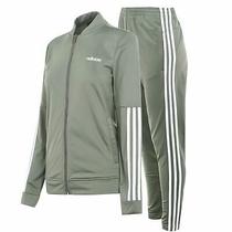 womens adidas tracksuit green