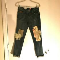 pilcro patchwork jeans