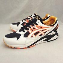 asics white orange