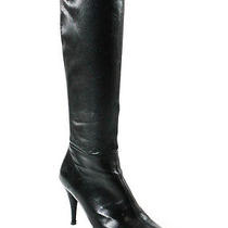 christian louboutin leather knee-high boots Brown pointed toes ...