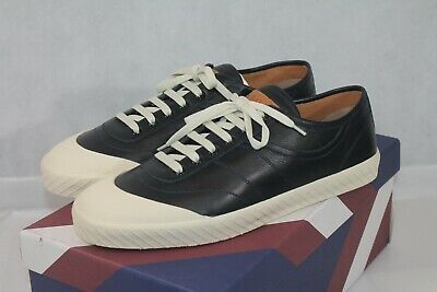 navy blue bally sneakers