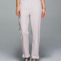 Bnwt Lululemon  Rise & Shine Trouser Lined Neutral Blush Size 8--Ntbl Photo