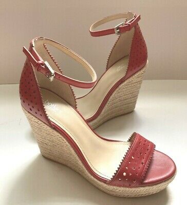 Botkier Jamie Red Leather Ankle Strap 4 