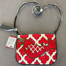Brighton Love Dove Pouch Nwt Canvas Crossbody Top Zip Holiday Handbag Tassel Hipswap