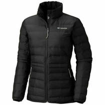 columbia women's mckay lake long hooded down lightweight heatseal jacket