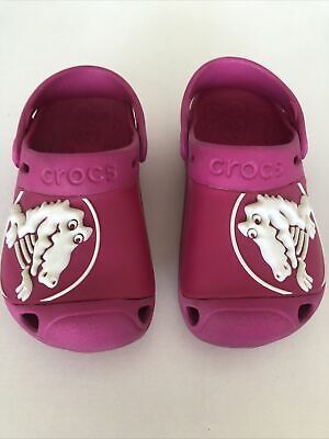 purple crocs size 11