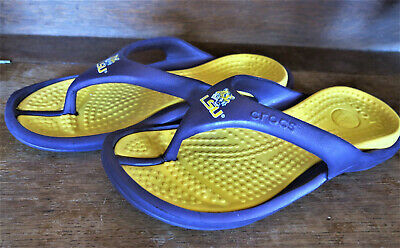 lsu crocs mens