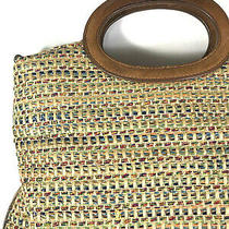 fossil woven bag