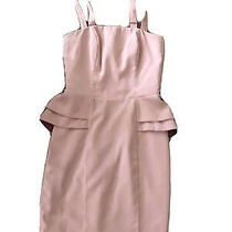 h&m Size 4 Peplum Dress Blush Pink Strapless or With Straps 50 Originally. Nwt Photo