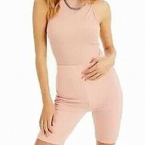 Inc Women's Blouse Blush Pink Size Xs Knit Spaghetti-Strap Bodysuit 59 321 Photo