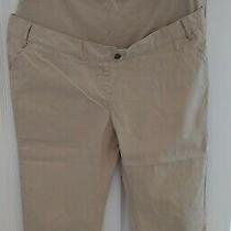 navy cropped trousers size 12