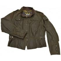 short barbour wax jacket