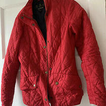 ladies red barbour jacket