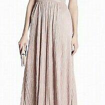 New/nwt Laundry Shelli Segal Blush Pink Foil Evening Halter Pleated Dress Gown 4 Photo