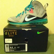 Miami South Beach Lebrons on Elite Basketball Socks Sz L Large 8 12 Lebron 9 South Beach Miami Vice