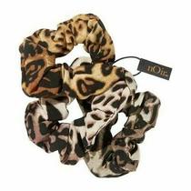 Noir Jewelry Ombre Leopard Print Scrunchies Set of 3 Brand New Fabfitfun 25 Photo
