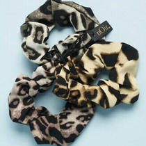 Noir Jewelry Ombre Leopard Scrunchies New in Sealed Bag 3 Pack Fabfitfun Fff Photo