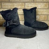 uggs with bow on side