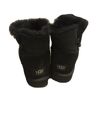 womens black ugg boots size 9