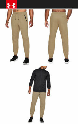 under armour tan joggers