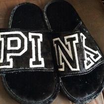 pink brand slippers