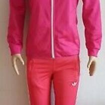 pink and black adidas tracksuit